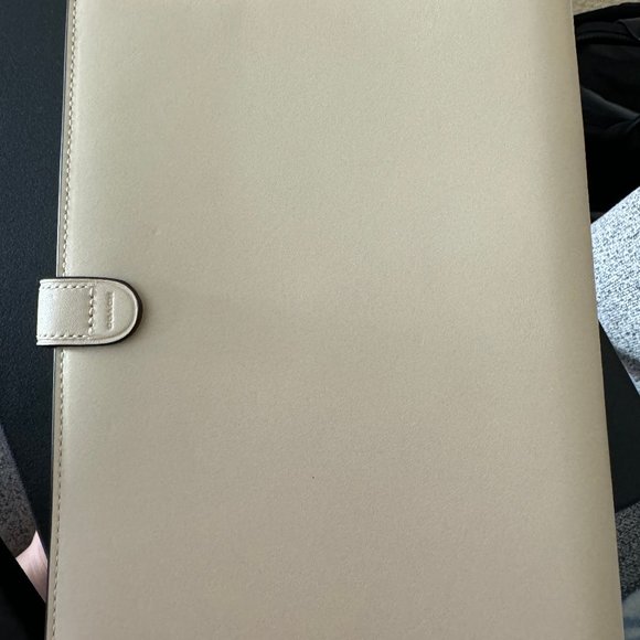 NWT Coach x Tom Wesselmann Notebook style# CA519  color B4/IY (Brass/Ivory) - Picture 2 of 9